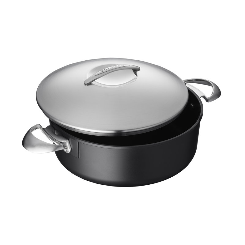 SCANPAN Professional NonStick Aluminum Saucepan Set with Lids Wayfair
